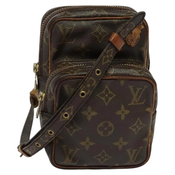 LOUIS VUITTON Monogram Mini Amazon Shoulder Bag M45238 LV Auth 125446 - Picture 1 of 16